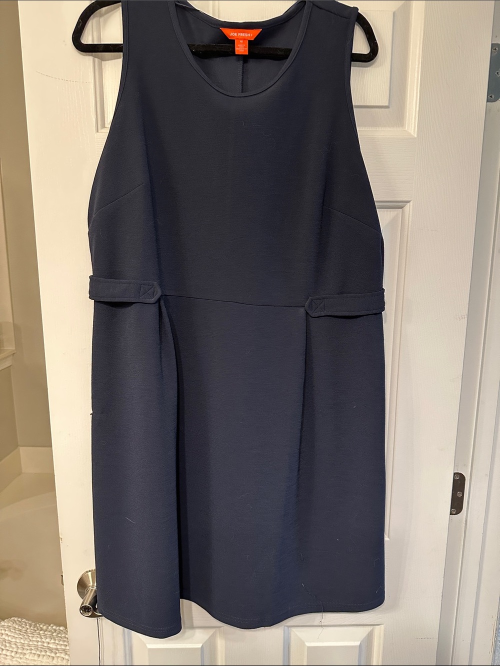 Joe Fresh Navy Sleeveless Shift Dress
